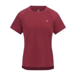 Koszulka Damska Nimble. Czerwone bluzki damskie Dare 2b, bez wzorów, sportowe, bez kołnierzyka, bez ramiączek. Za 107.99 zł.