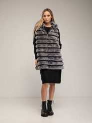 Tantra Kamizelka pluszowa w kolorze szarym rozmiar: M. Szare kamizelki damskie Tantra, m. Za 369.99 zł.