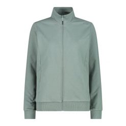 Damska bluza dresowa CMP. Zielone bluzy bez kaptura damskie CMP, z dresówki. Za 266.55 zł.