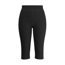 Legginsy 3/4 klasyczne z wełny merino termiczne dla kobiet Smartwool. Czarne legginsy damskie Smartwool, m, bez wzorów, z dzianiny. Za 452.75 zł.