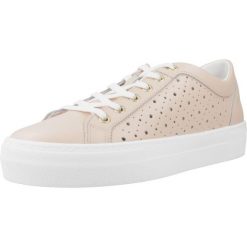 Buty GEOX D CLAUDIN Rose. Brązowe obuwie trekkingowe damskie Geox. Za 334.99 zł.