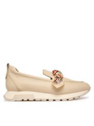 Hispanitas Mokasyny HV264863 C001 Écru. Mokasyny damskie Hispanitas, ze skóry. Za 609.99 zł.