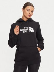 The North Face Bluza Drew Peak NF0A89EH Czarny Regular Fit. Czarne bluzy bez kaptura damskie The North Face, l, z bawełny. Za 269.99 zł.