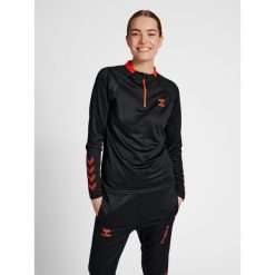 Bluza damska Hummel hmlGG12 Action. Czarne bluzy bez kaptura damskie HUMMEL, s. Za 170.00 zł.