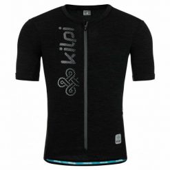 Koszulka kolarska Merino Kilpi Petrana. Szare t-shirty sportowe męskie Kilpi, xl, z nylonu, bez ramiączek, rowerowe. Za 422.05 zł.