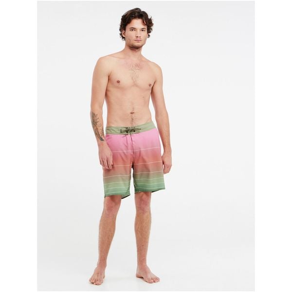 Spodenki męskie Protest PRTMANLY beachshort. Brązowe kąpielówki męskie Protest, m, bez wzorów, do pływania. Za 299.99 zł.