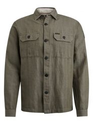 PME Legend Koszula - Regular fit - w kolorze khaki rozmiar: L. Brązowe koszule męskie PME Legend, l, bez wzorów, z bawełny, bez kołnierzyka, bez ramiączek. Za 272.31 zł.