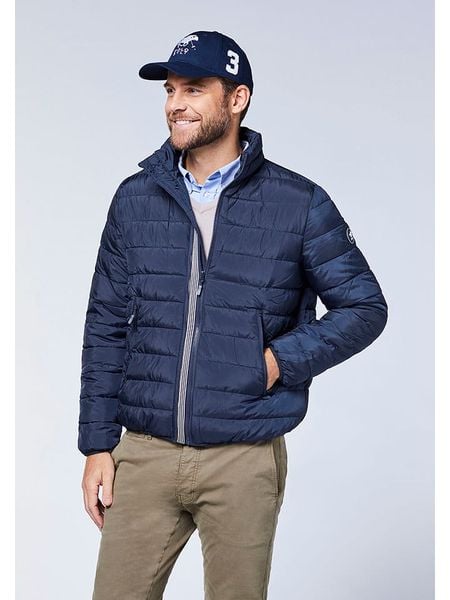 Polo Sylt Kurtka pikowana w kolorze granatowym rozmiar: XXL. Niebieskie kurtki męskie Polo Sylt, xxl, bez wzorów, bez kaptura. Za 135.81 zł.