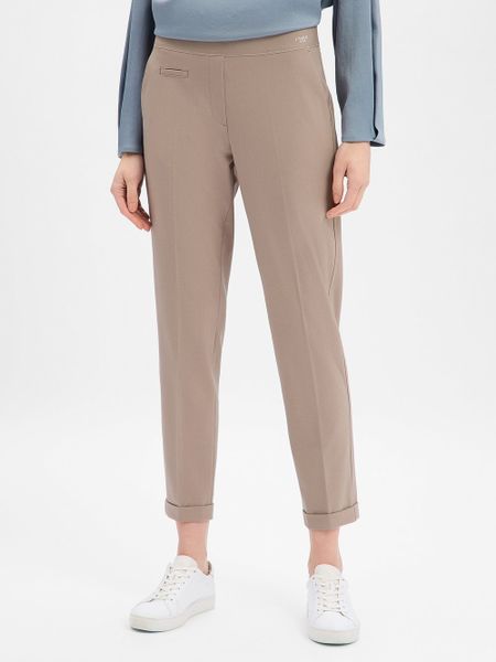 Cambio spodnie materiałowe - Kim Kobiety Sztuczne włókno brązowy, 36. Brązowe spodnie materiałowe damskie Cambio, bez wzorów, z materiału, eleganckie. Za 599.95 zł.