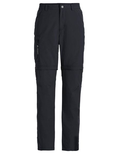 Spodnie męskie Farley ZO Pants V. Czarne spodnie materiałowe męskie Vaude, bez wzorów, z materiału. Za 478.55 zł.