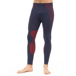Legginsy termoaktywne Męskie Brubeck DRY. Czerwone bielizna termoaktywna męska Brubeck, m, bez wzorów, z elastanu. Za 129.99 zł.