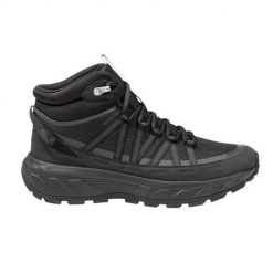 Buty trekkingowe męskie Jack Wolfskin A655766000. Czarne buty trekkingowe męskie Jack Wolfskin, na zimę, z materiału, za kostkę, bez zapięcia, trekkingowe. Za 629.99 zł.
