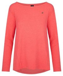 T-shirt damski Loap Bebida czerwony. Czerwone t-shirty damskie Scarpa, uniwersalny, z aplikacjami, z elastanu, bez kołnierzyka. Za 127.99 zł.