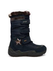 Primigi Śniegowce GORE-TEX 2379000 S Granatowy. Niebieskie kozaki dziewczęce Primigi, z gore-texu. Za 459.99 zł.