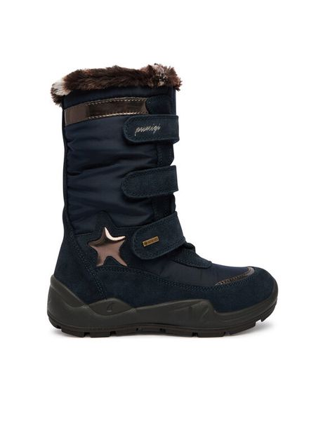 Primigi Śniegowce GORE-TEX 2379000 S Granatowy. Niebieskie kozaki dziewczęce Primigi, z gore-texu. Za 459.99 zł.