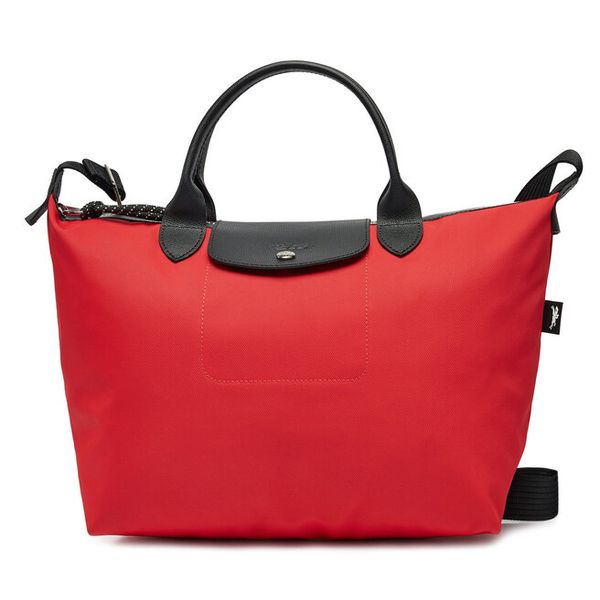 Torebka Longchamp. Czerwone torebki klasyczne damskie Longchamp, bez wzorów, bez dodatków. Za 1,639.00 zł.