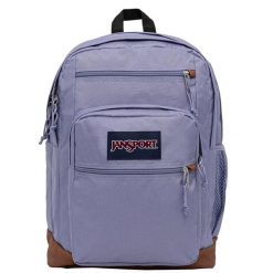 Plecak sportowo-turystyczny dla dorosłych Cool Student Backpack. Fioletowe plecaki damskie JanSport, bez wzorów, z materiału, młodzieżowe. Za 239.99 zł.