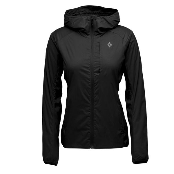 Bluza damska z kapturem Black Diamond Alpine Start. Czarne bluzy z kapturem damskie Black Diamond. Za 723.50 zł.