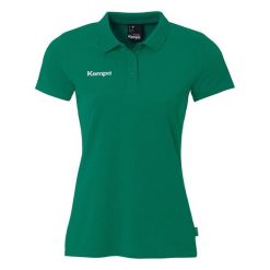 Damska koszulka polo Kempa Classic. Białe bluzki damskie KEMPA, bez wzorów, bez kołnierzyka, bez ramiączek. Za 166.50 zł.