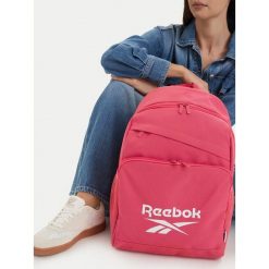 Plecak Reebok. Czerwone plecaki damskie Reebok, bez wzorów. Za 159.99 zł.