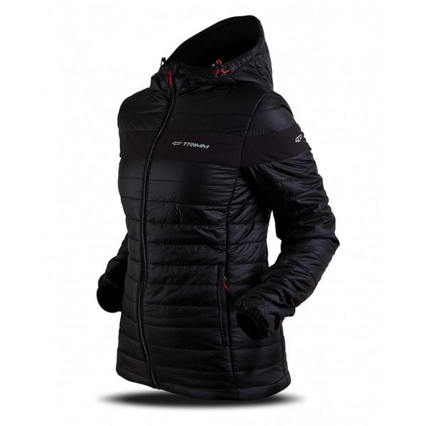 Kurtka Trimm CREDIT LADY. Czarne kurtki damskie TRIMM, bez wzorów, z kapturem, narciarskie. W wyprzedaży za 364.00 zł.