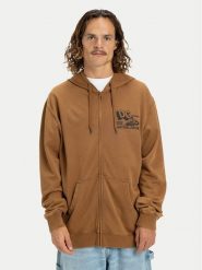 DC Shoes Bluza Parts Dep EDYSF03257 Brązowy Regular Fit. Brązowe bluzy bez kaptura męskie DC Shoes, m, z bawełny. Za 369.99 zł.
