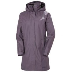 Kurtka przeciwdeszczowa damska Helly Hansen Aden. Fioletowe kurtki damskie Helly Hansen, na lato, s, bez wzorów, z poliesteru. Za 521.00 zł.