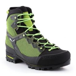 Buty Salewa Ms Raven M Gtx 61343-0456 czarne. Czarne buty trekkingowe męskie z gore-texu, bez zapięcia, wspinaczkowe, gore-tex. Za 1,625.38 zł.