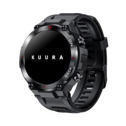 Kuura Inteligentny Zegarek Sportowy S5 GPS V3, Czarny. Czarne zegarki damskie KUURA. Za 559.00 zł.