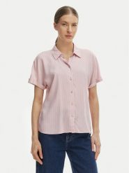 Vero Moda Koszula Alice 10342668 Różowy Regular Fit. Czerwone koszule damskie Vero Moda, s, bez wzorów, z wiskozy, bez kołnierzyka, bez ramiączek. Za 99.99 zł.