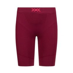 Spodenki damskie X-BIONIC INVENT 4.0 RUN SPEED Red. Czerwone szorty damskie X BIONIC, bez wzorów. W wyprzedaży za 184.00 zł.