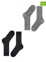 ESPRIT Skarpety (2 pary) w kolorze czarno-szarym rozmiar: 43-46. Czarne skarpetki męskie Esprit, bez wzorów. Za 26.99 zł.
