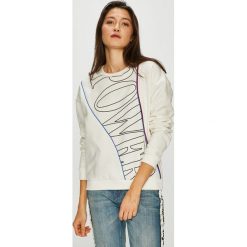 Tally Weijl - Bluza. Białe bluzy bez kaptura damskie TALLY WEIJL, l, z bawełny. W wyprzedaży za 59.90 zł.