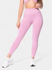 Carpatree Legginsy sportowe "Accolade" w kolorze jasnoróżowym rozmiar: L. Różowe legginsy damskie Carpatree, l, bez wzorów. Za 104.89 zł.