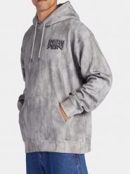 DC Bluza Hangar Otlr ADYFT03383 Szary Regular Fit. Szare bluzy bez kaptura męskie DC, m, z bawełny. Za 379.99 zł.