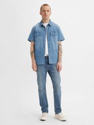 Levi´s Dżinsy "502" - Regular fit - w kolorze niebieskim rozmiar: W29/L32. Niebieskie jeansy męskie . Za 136.13 zł.