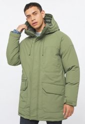 MUSTANG Daniel Washed Parka Four Leaf Clover 1013040 6352. Parki męskie Mustang, m, bez wzorów. Za 429.99 zł.