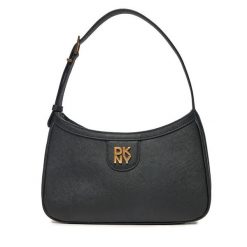 Torebka DKNY. Czarne torebki klasyczne damskie DKNY, bez wzorów, bez dodatków. Za 399.99 zł.