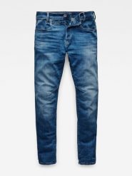 G-Star Dżinsy - Slim fit - w kolorze niebieskim rozmiar: W34/L36. Niebieskie jeansy męskie G-Star. Za 267.92 zł.