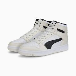 Buty sportowe męskie Puma REBOUND LAYUP SL 36957330. Buty sportowe na co dzień męskie Puma, z gumy, bez zapięcia, trekkingowe. Za 254.04 zł.