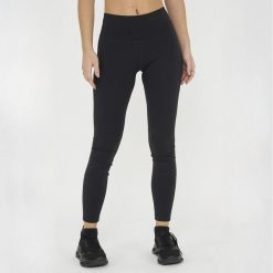 Legginsy fitness damskie Neso czarne białe. Białe legginsy damskie Legea, l, bez wzorów, z materiału, z podwyższonym stanem, na fitness i siłownię. Za 89.90 zł.