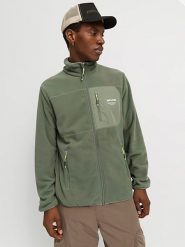 Jack & Jones Kurtka polarowa w kolorze zielonym rozmiar: XL. Zielone kurtki męskie Jack & Jones, xl, bez wzorów, z materiału, bez kaptura. Za 127.65 zł.
