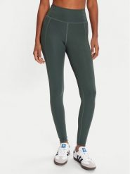 Girlfriend Collective Legginsy Compressive 4007 Zielony Slim Fit. Zielone legginsy sportowe damskie GIRLFRIEND COLLECTIVE, l, bez wzorów, z syntetyku, na fitness i siłownię. Za 269.99 zł.