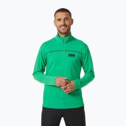 Bluza żeglarska męska Helly Hansen Hp 1/2 Zip Pullover. Zielone bluzy bez kaptura męskie Helly Hansen, m. Za 342.50 zł.