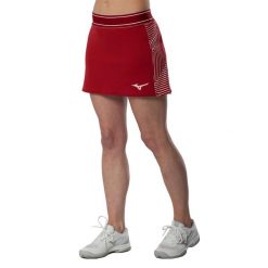 Damskie spódnico-spodenki Mizuno Flex. Niebieskie spodenki sportowe damskie Mizuno, s, z materiału, na fitness i siłownię. Za 210.10 zł.