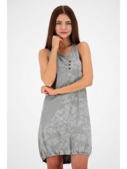 Alife and kickin Sukienka "Cameron" w kolorze szarym rozmiar: L. Szare sukienki damskie Alife and Kickin, na co dzień, l, bez wzorów, sportowe, bez kołnierzyka, bez ramiączek, midi, proste. Za 82.99 zł.