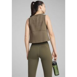Damski top bez rękawów PUMA x HYROX CLOUDSPUN PUMA Loden Green. Zielone topy damskie Puma, s, bez wzorów, bez kołnierzyka. W wyprzedaży za 114.00 zł.