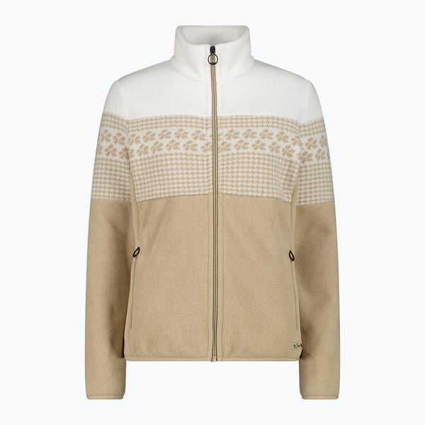 Bluza damska CMP 35J3806 Arctic Fleece. Brązowe bluzy bez kaptura damskie CMP. Za 359.99 zł.