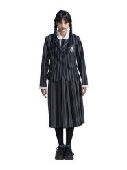 CHAKS 3-częściowy kostium "Wednesday© School Uniform" w kolorze czarnym rozmiar: XS. Czarne stroje jednoczęściowe damskie CHAKS, xs, bez wzorów. Za 117.99 zł.