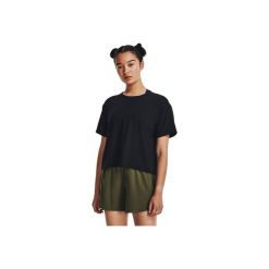 Koszulka fitness damska Under Armour Motion. Czarne bluzki sportowe damskie Under Armour, m, bez kołnierzyka, bez ramiączek. Za 169.99 zł.